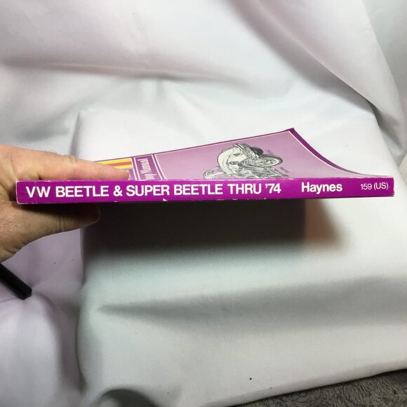 Haynes Owners Workshop Manual Vw 1600 Beetle 1970 thru 74 Sports Bug & Super Bug - Picture 3 of 7